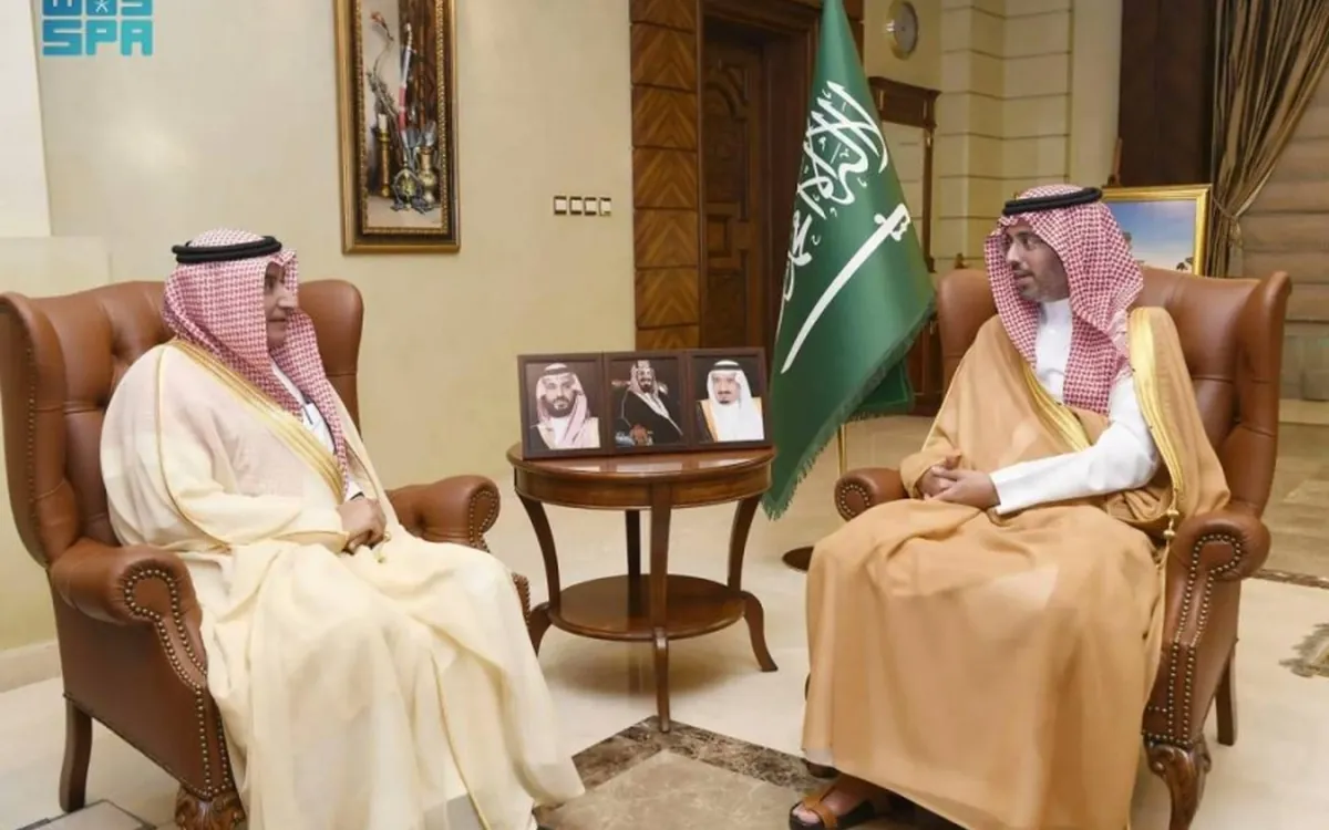 محافظ جدة يستقبل مدير فرع وزارة الإعلام