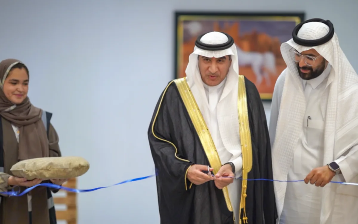 افتتاح معرض نجم سهيل