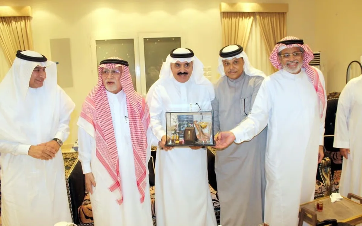 حضور تكريم الإعلامي سلامة الزيد